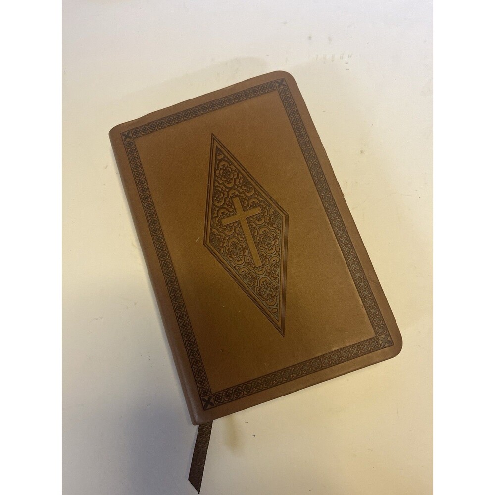 New American Standard Bible Compact NASB Compact Brown Leather Cover The Lockman